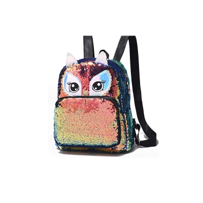 Sequins Panel Preschool Backpack