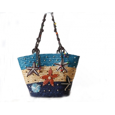  Large Capacity Rattan Handbag