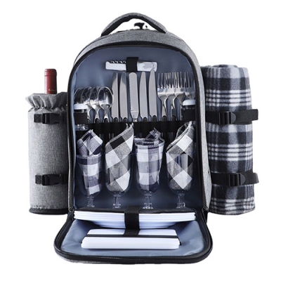 Family 4 Person Outdoor Camping Picnic Backpack