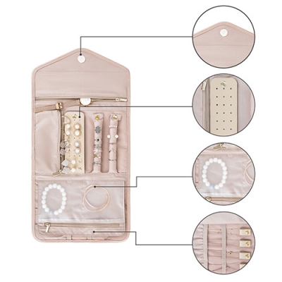 Large Folding Professional Jewelry Storage Bag