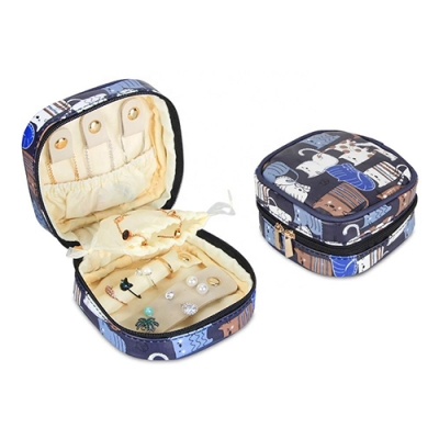 Mini Portable Travel Jewelry Case