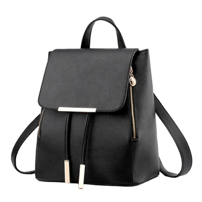 Pu Female Portable Women Backpack