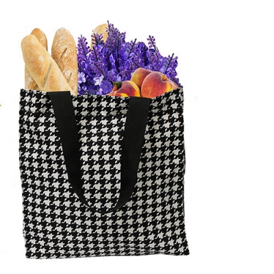 Stripe Tote Bag Canvas Shopping Bag