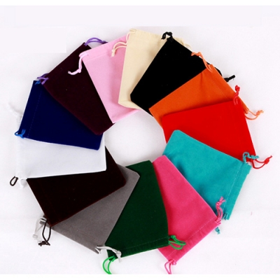 Velvet mini Jewelry Drawstring Pouch